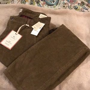 Men’s corduroy pants.